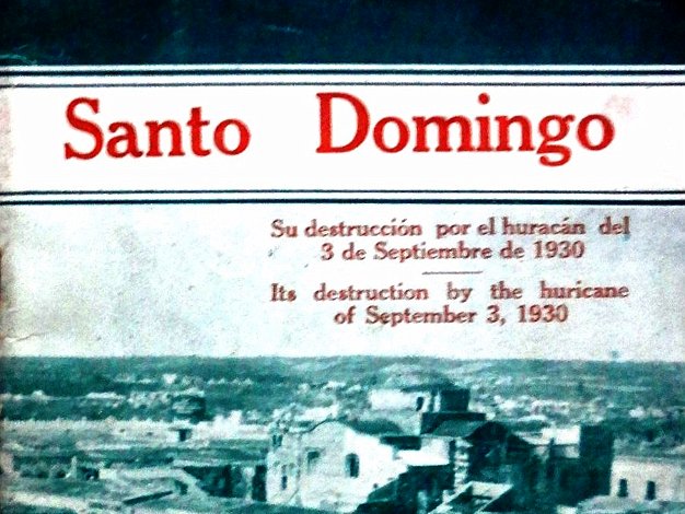 San Zenon Booklet with the detailed information and pictures about the destruction and damages caused by the San Zenon hurricane...