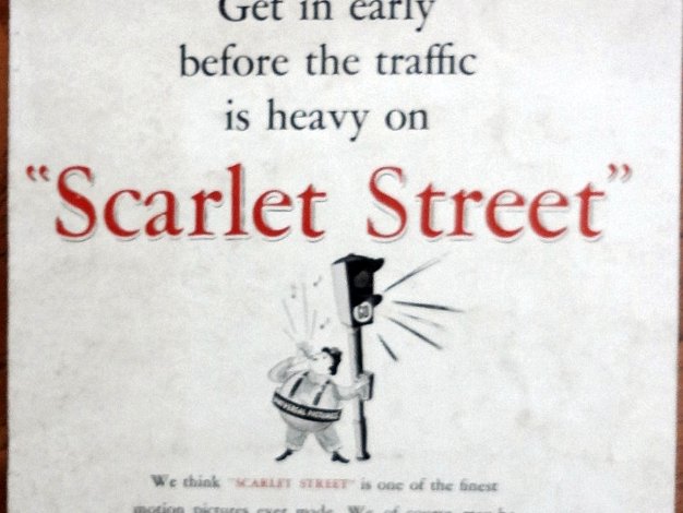 Scarlet A leaflet for the movie with the title Scarlet Street. The dimension is 9 by 12 inches and with 6 pages. En español El...