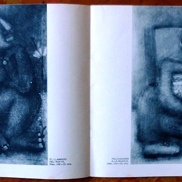 Ulloa Exhibition of paintings in Madrid, Spain in the year 1978 with black and white pictures, biography, catalog of works, and 16 pages. Dimension is 8.5 by 8.5...