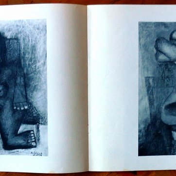 Ulloa Exhibition of paintings in Madrid, Spain in the year 1978 with black and white pictures, biography, catalog of works, and 16 pages. Dimension is 8.5 by 8.5...