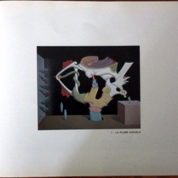 DSC00853 Booklet with 40 pages in french with the exhibition of works of art in Brussels dated march and april 1971. Dimension is 8.5 by 10.5 inches. Folleto con 40...