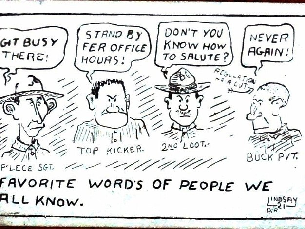 Favorite Black and white post card with scenes from the USA Marine Corps occupation of San Domingo in 1916-24. Dimension is 3.5...