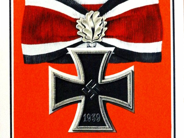 Nazi Germany Set of 5 color post cards with military honor medals from Nazi Germany for the year 1939. Dimensions are 4.5 by 6...