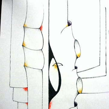 Tovar Poster for the exposition of art works organized by the Villand and Gallanis art Gallery in Paris France on June 4, 1973. Paper dimension is 20 by 30 inches. En...