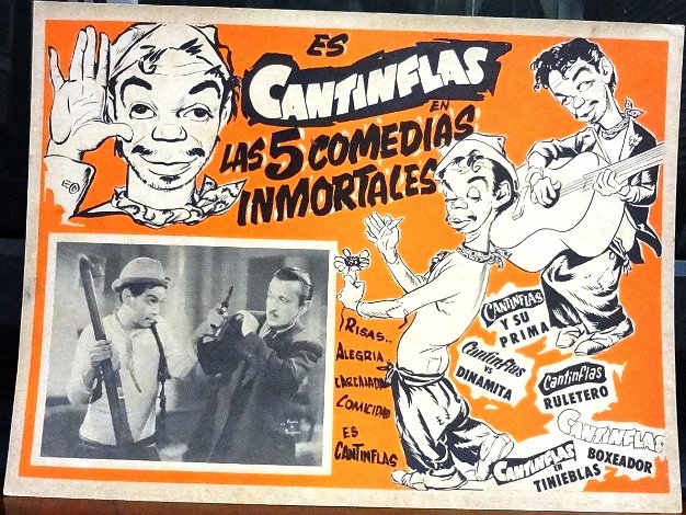 Cantinflas For the film "Cantinflas en Las Cinco Comedias Inmortales". Size is 12 by 16 inches. In good condition but may have...