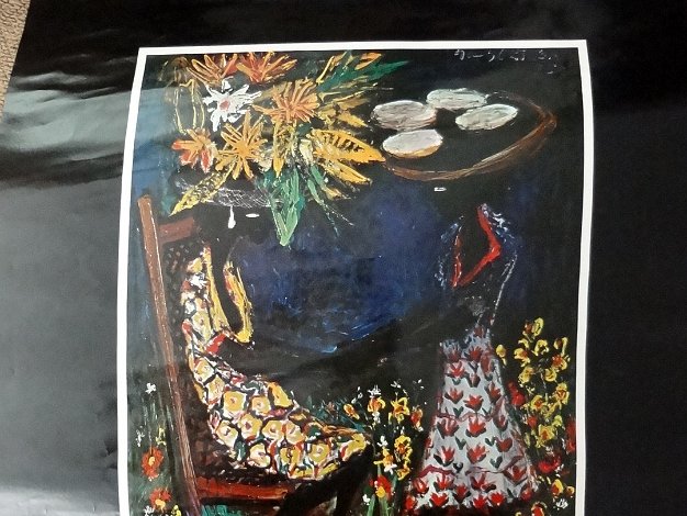 Hernandez Ortega Featuring its famous painters. In this poster there is a work of art by Gilberto Hernandez Ortega. Size is 18 by 24...