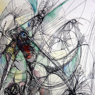 Lothar Rare ink on paper of a bird. Paper dimension is 8 by 10 inches. Signed in black in the lower left side. No frame. Nada frecuente tinta sobre papel con un...