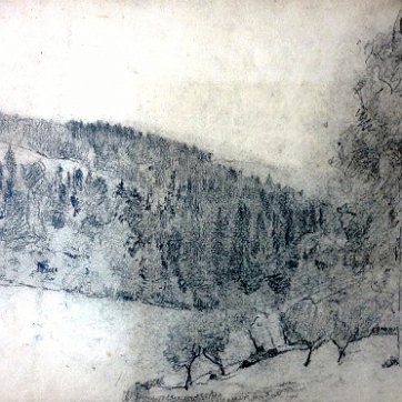 Georgia Excellent charcoals sketch paintings on paper with different topics. Paper dimensions are varied in size. Not signed and some are dated. Excelentes bocetos al...