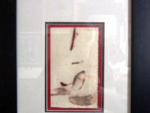 Mixto Excellent abstract mixed media on paper. Paper dimension is 6 by 9 inches. Signed in pencil in the upper right side. The...