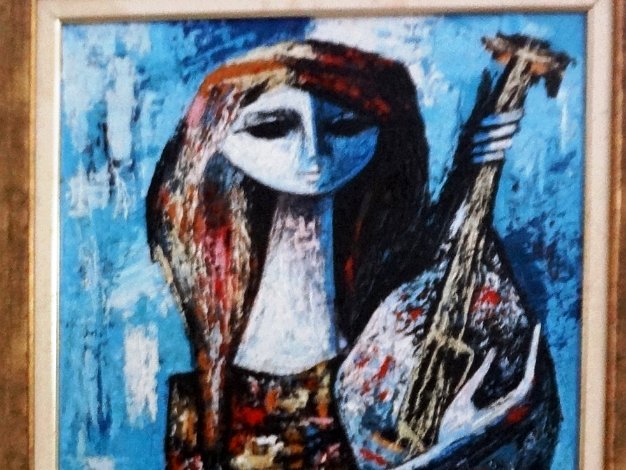 Women in Blue - Mujer Azul