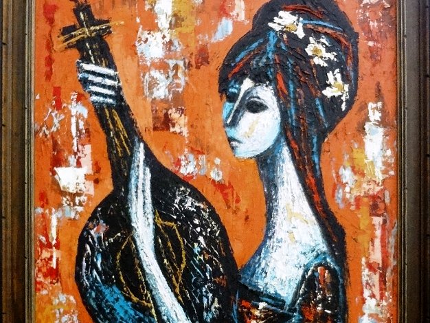 Women in Peach - Mujer Naranja