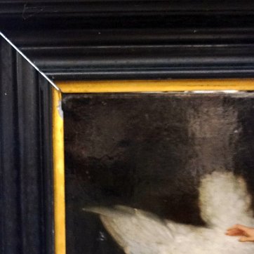 Chasseriau Excellent and rare original oil on canvas attributed to the French painter and Dominican born painter and with the title 