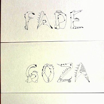 Tovar Alphabet by Ivan Tovar and Jose Pierre. A portfolio of thirty (30) leaves with text by José Pierre. Medium lithographs. Year of work is 1971. Published by Clot,...