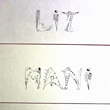 Tovar Alphabet by Ivan Tovar and Jose Pierre. A portfolio of thirty (30) leaves with text by José Pierre. Medium lithographs. Year of work is 1971. Published by Clot,...