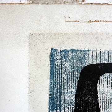 Laberterie Laberterie [1911-1990]. Titled DANCING FIGURE, color lithograph, signed in pencil, from the numbered edition of 6/25. Image size is 20 by 10.75 inches, with...